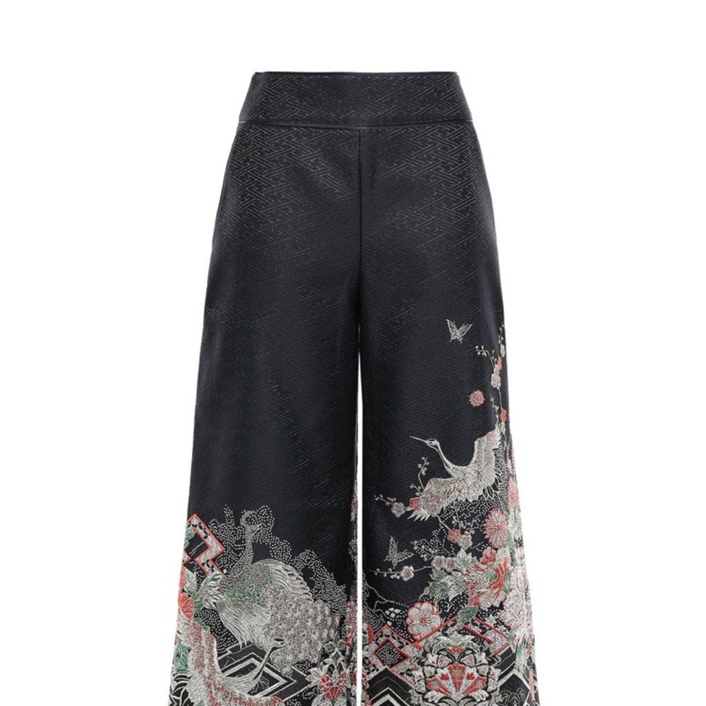 Brand New w/tags Camilla Jacquard Wide Pants sz S